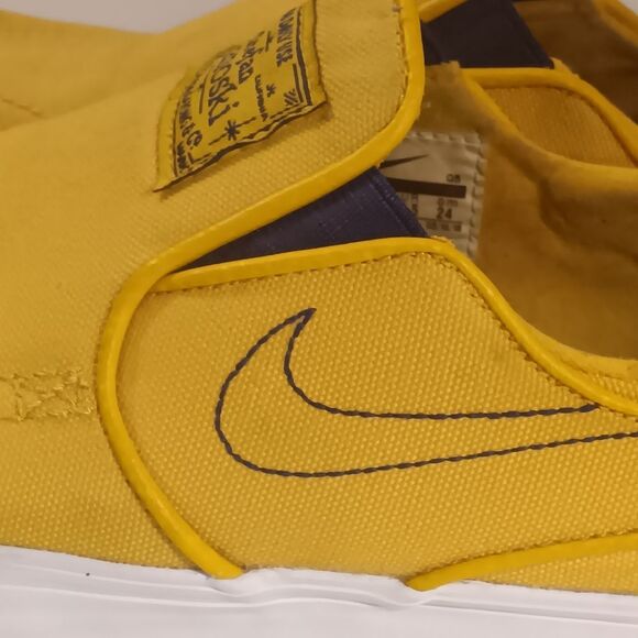 Nike Mens Stephan Janoski Yellow Skate Boarding Slip On Sneakers 6Y - Picture 3 of 9